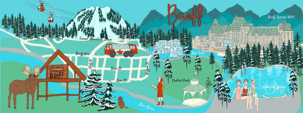 Banff, Alberta, Canada by Creationz by Catherine