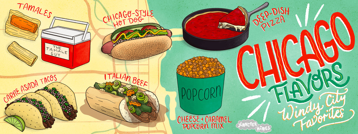 Windy City Favorites: Flavors of Chicago, Illinois by Jennifer Hines