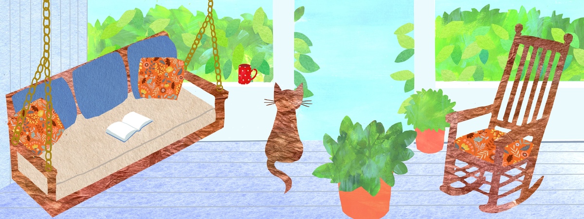 My Happy Place: My Front Porch by Alison Kolesar