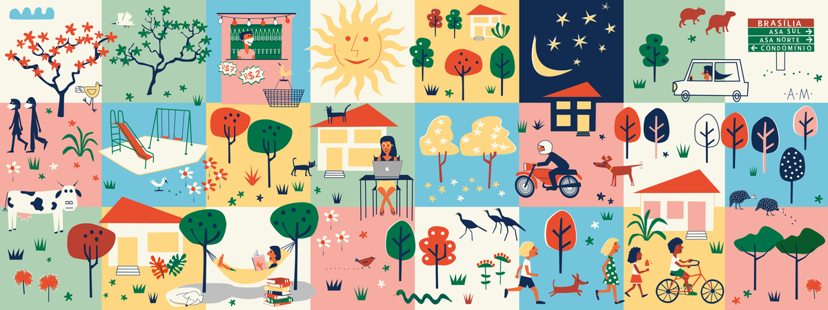 My Place with my Family in Brasilia, Brazil by Anna Mendes