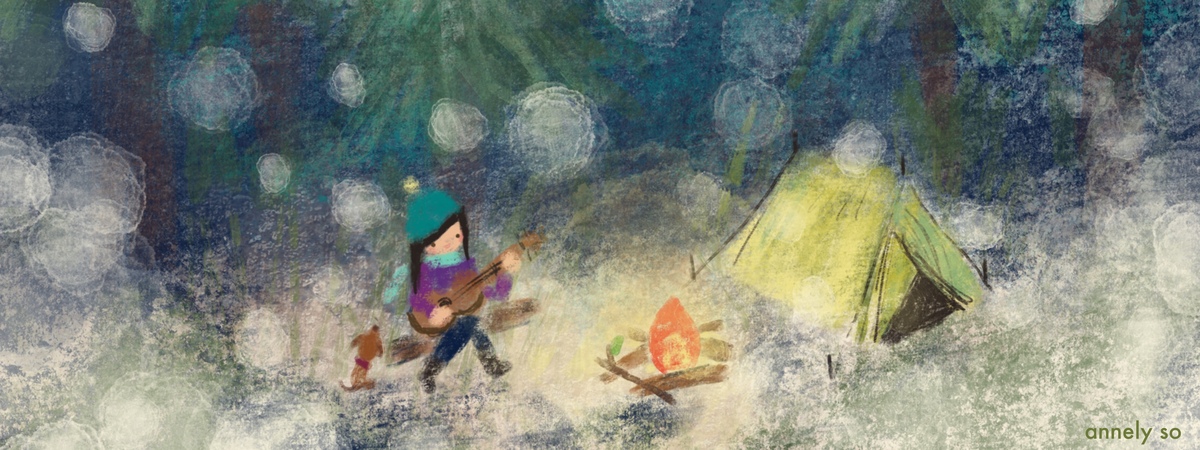 Seek your happy place by Annely So