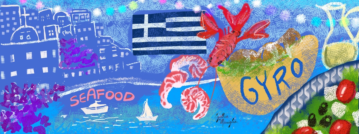 Greek-ings! Wish I was here by Cynthia Maniglia