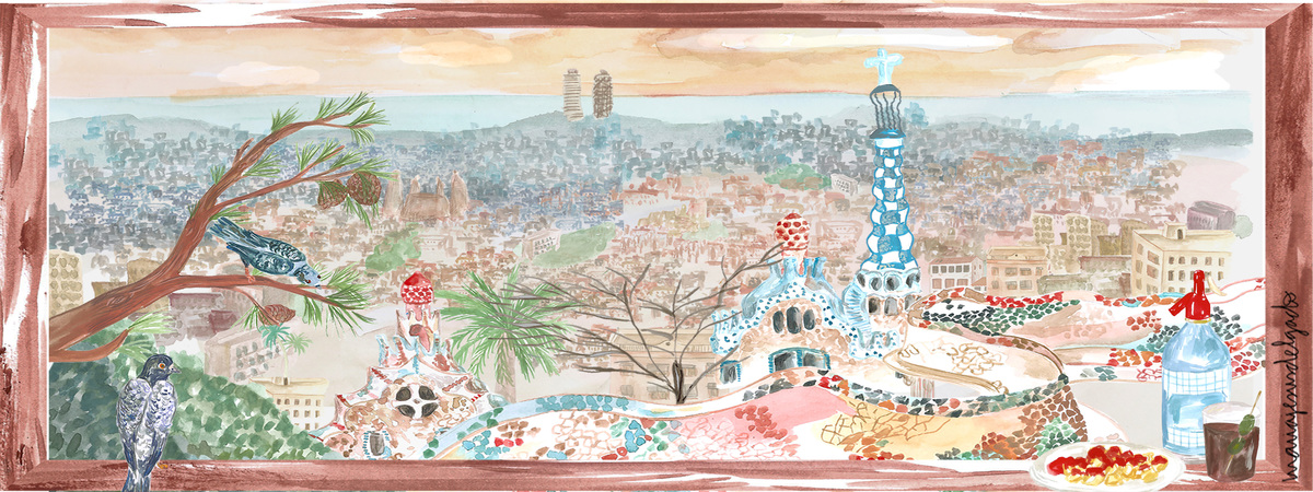 Barcelona, My Love by Maria Jesus Delgado