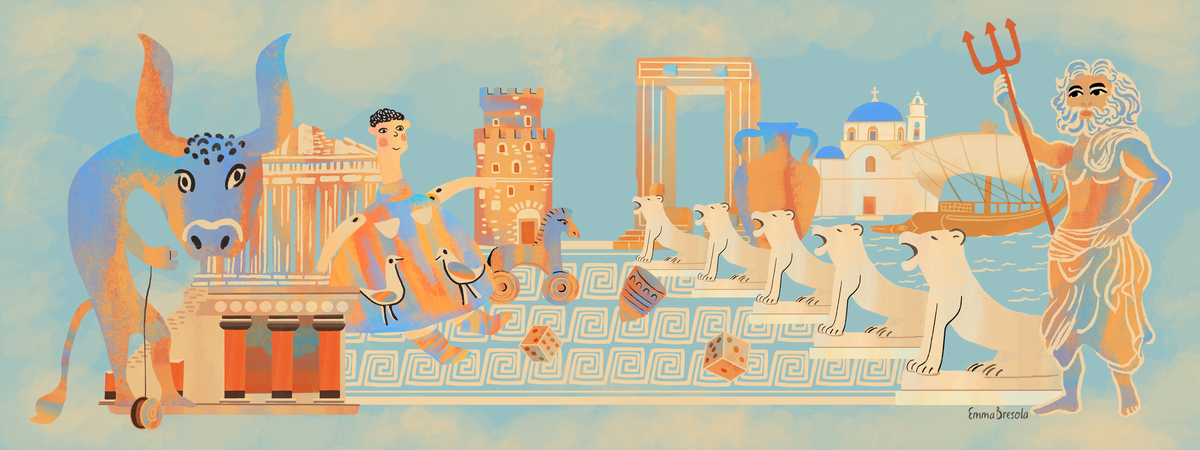 Greek Daydreams by Emma Bresola