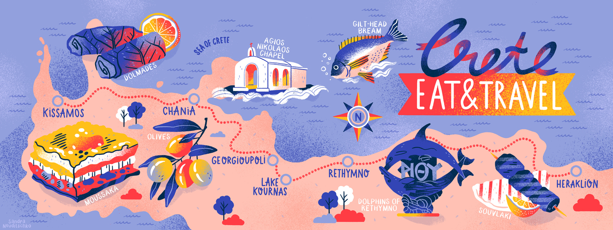 Crete - My Eat & Travel Diary by Sandra Neuditschko