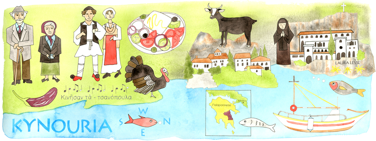 Kynouria: Greek Village Life by Laura Levie