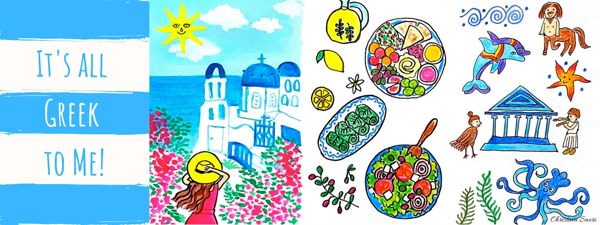 It's all Greek to Me! by Christina Saori