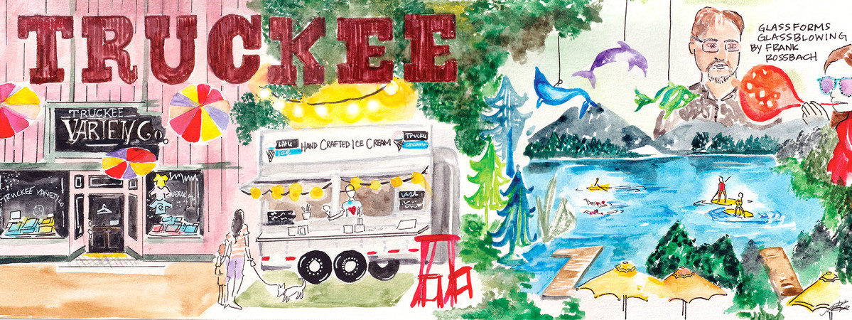 Truckee Trekking by Natalie Woo