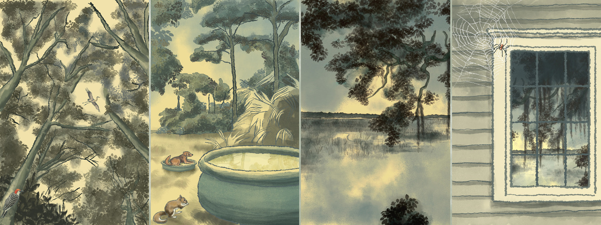 Four Views from this Summer's Chill Out spot. by Sophie Kittredge