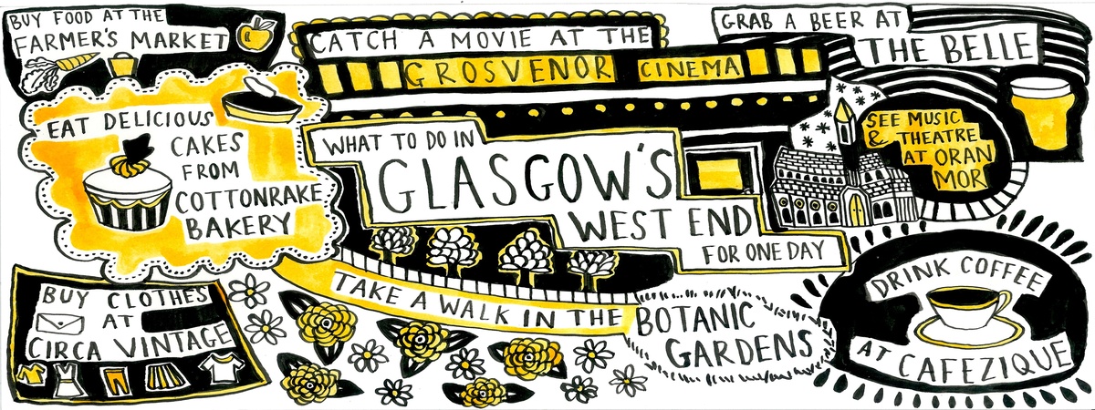 Glascow West End, Scotland by Alice Dansey-Wright