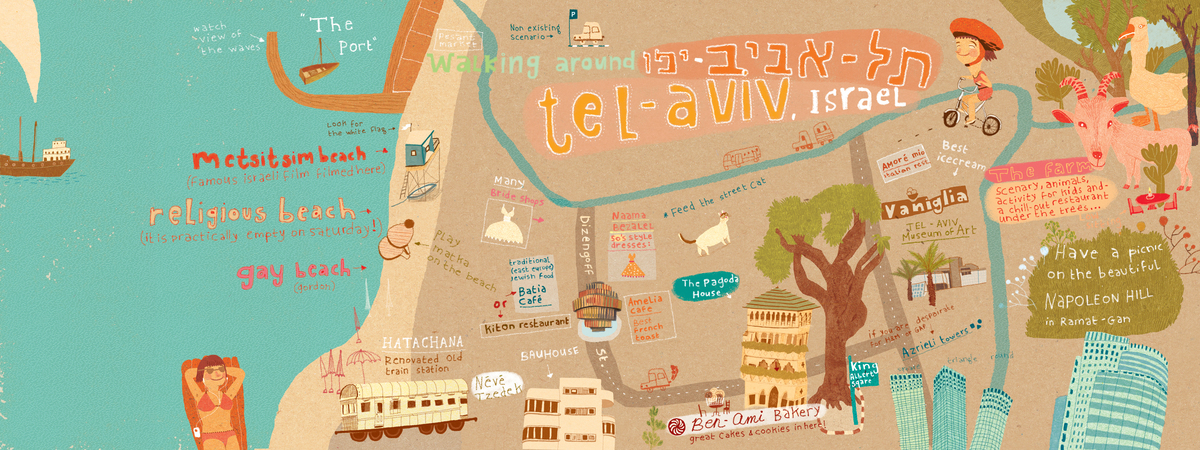 Tel-Aviv, Israel by Natalie Waksman- Shenker