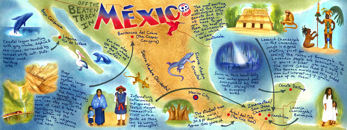 Off the Beaten Track in Mexico by Katriona Chapman