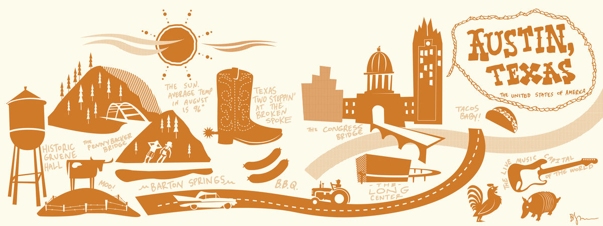 Austin, Texas by Bryan Spear
