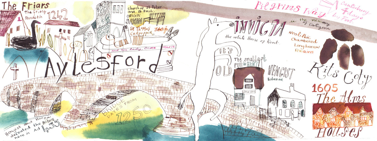 Aylesford, UK by Rebecca Bradley