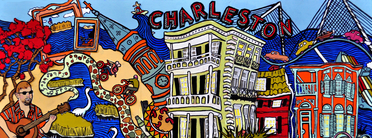 Downtown Charleston at its Best by Laura Wood