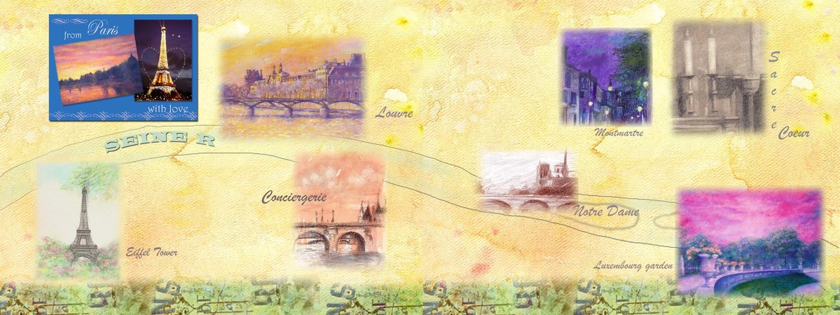 Paris Ramblings by Judith Cheng