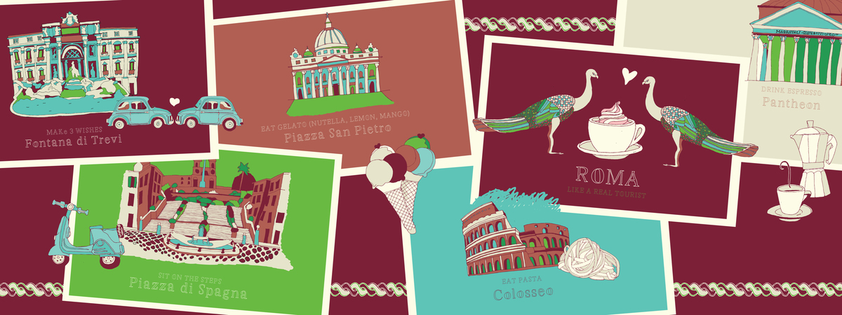 Rome: Like a Tourist by Dimitra Tzanos