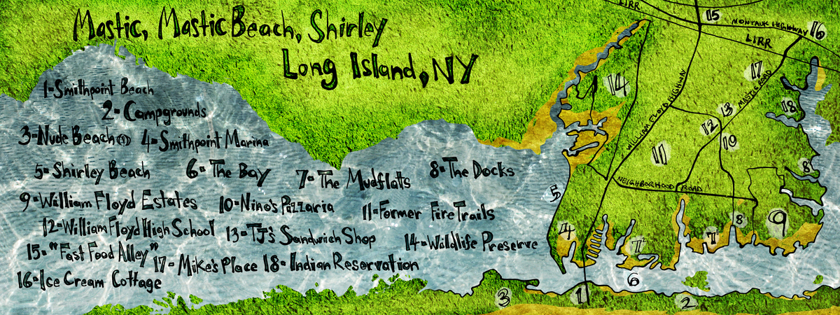 Mastic, Mastic Beach & Shirley, New York by Alison Cardinale