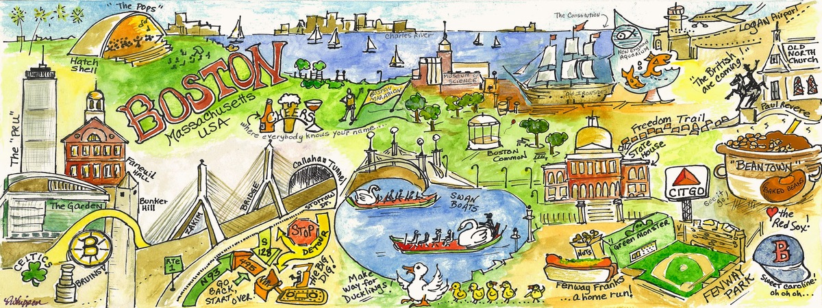Boston, Massachusetts by Phyllis Ann Whippen