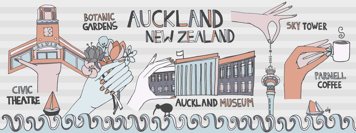 Auckland, New Zealand by Elizabeth Torres