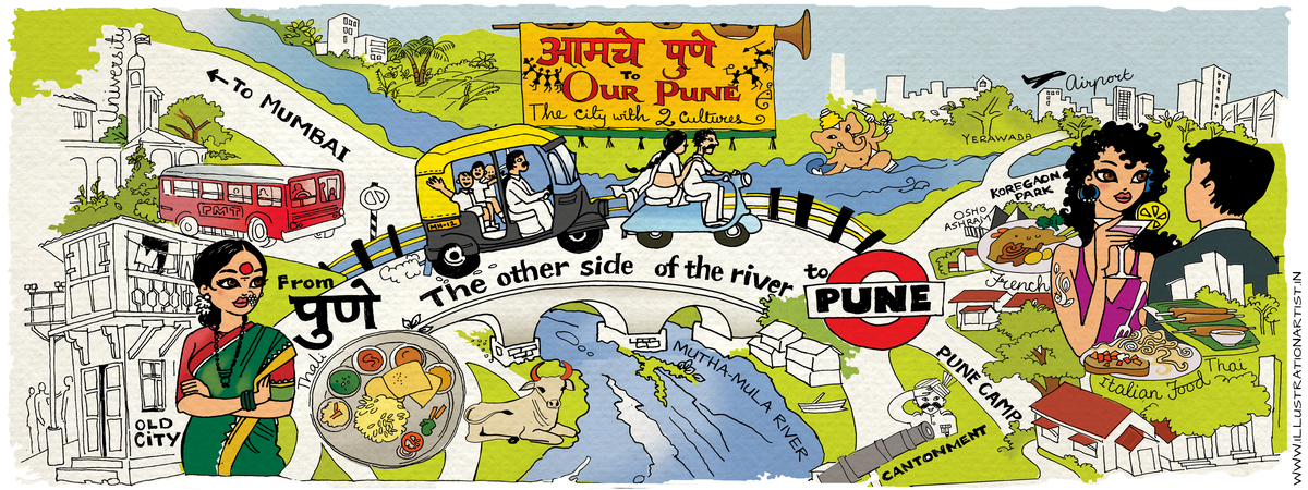 Pune, India: The City with 2 Cultures by Niloufer Wadia