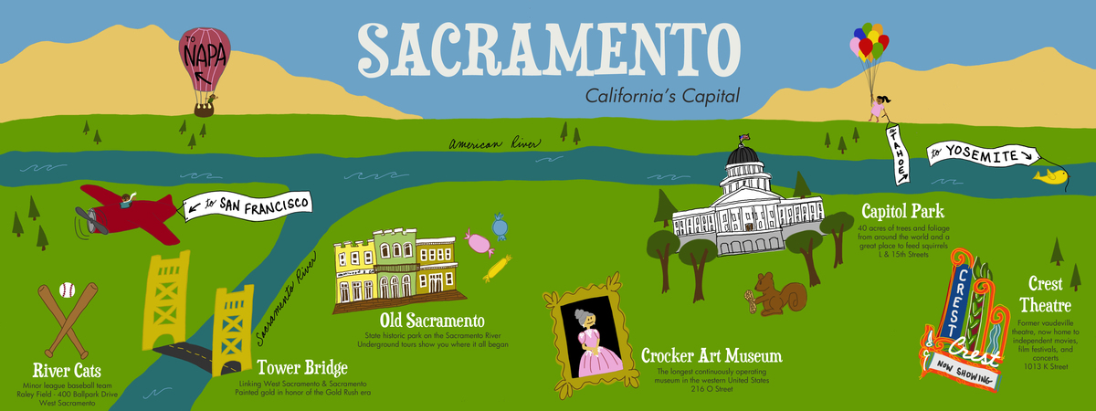Sacramento, California by Tina Jett