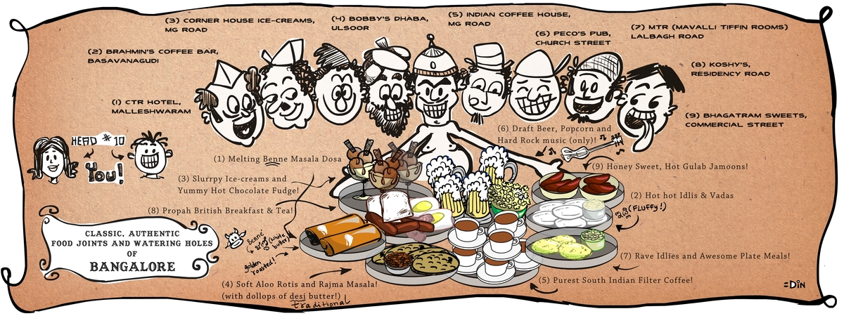 Classic, Authentic Food Joints of Bangalore by Dinesh Francis