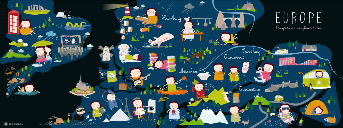 Europe by Ina Ahoi