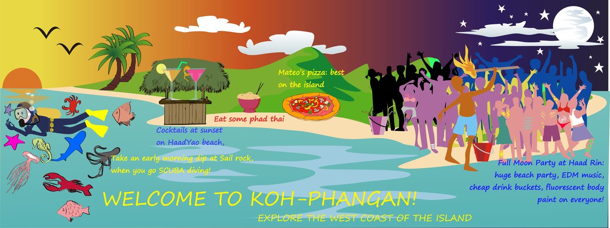 Ko Phangan, Thailand by Moutushi Sarkar
