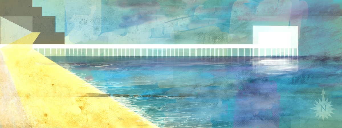 Cromer Beach, UK by CarlyDraws Cromer norfolk carlydraws