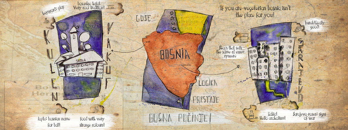 My Trip to Bosnia by Elio