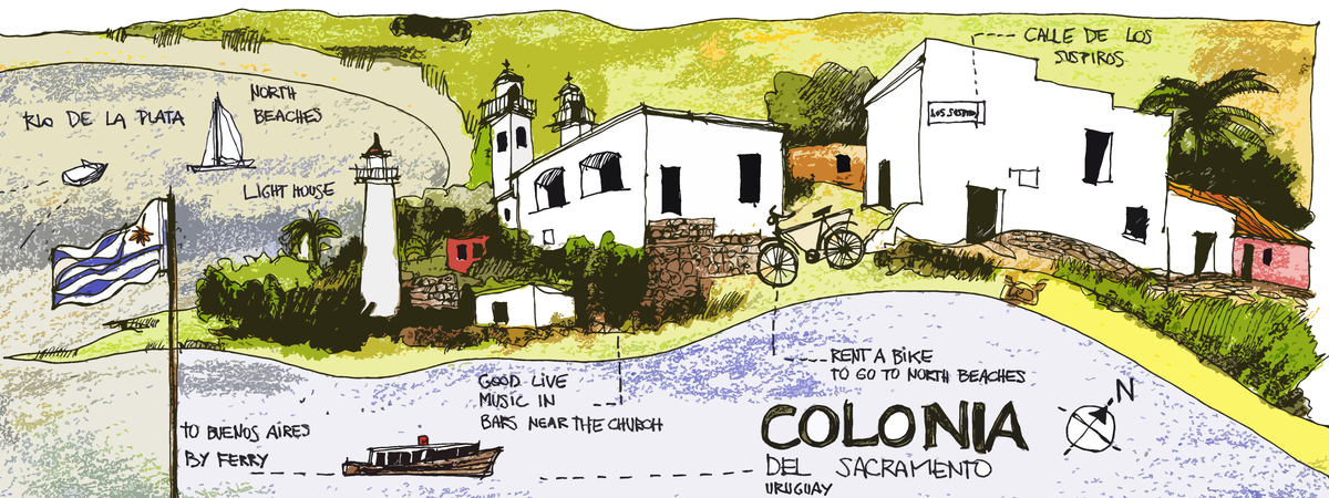 Colonia del Sacramento, Uruguay by Juan Martín Rojas