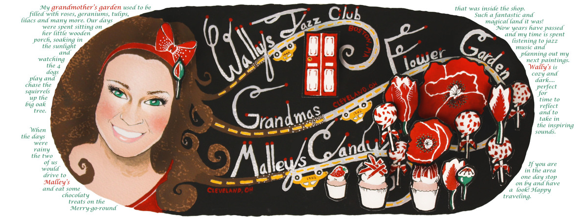 Jazz, Flowers and Candy by Nessa Guillet