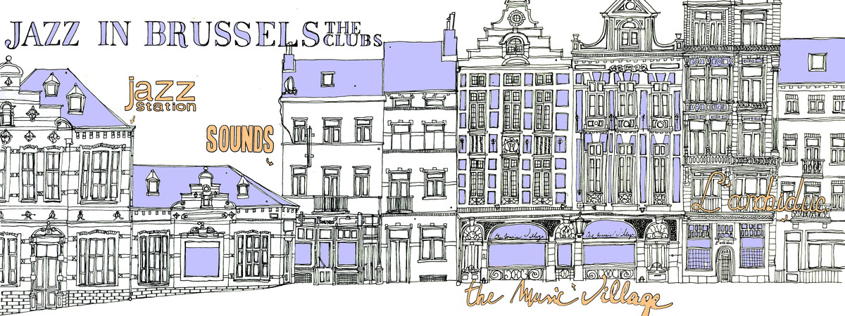 Jazz in Brussels, Belgium by Philippe Debongnie
