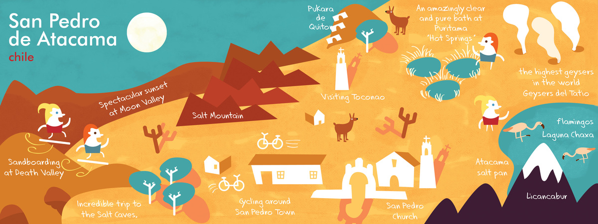 Driest Desert in the World, San Pedro de Atacama, Chile by Carolina Celis