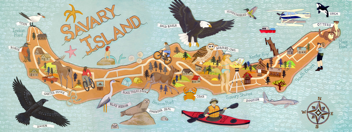 Savary Island, British Columbia, Canada by Jessica Rae Gordon