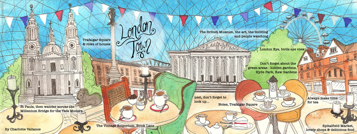 London Town by Charlotte Elizabeth Vallance