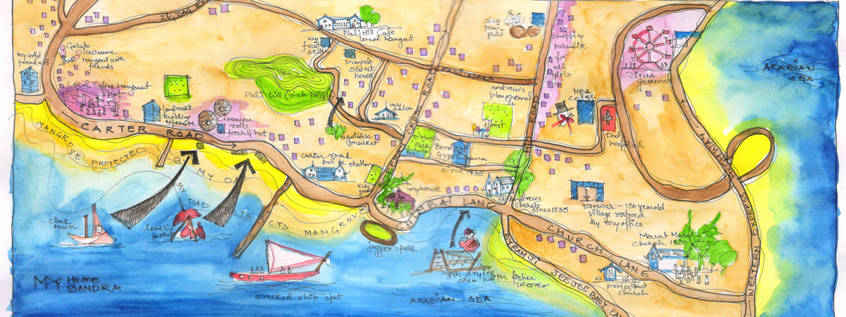 My Bandra, India by Rinka Dmonte