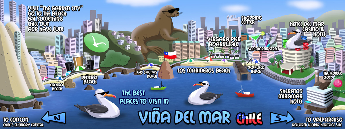 Viña del Mar, Chile by Paulino Gonzalez