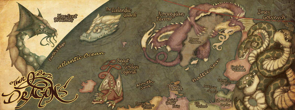 There Be Dragons by Dalton Pencarinha