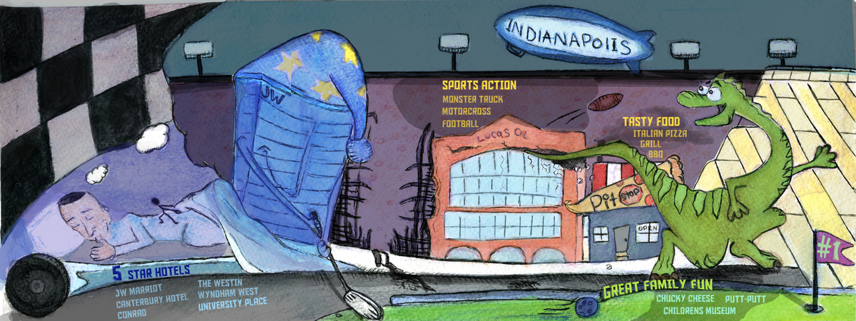 Indianapolis: The City where Dreams are Real by John Haliburton