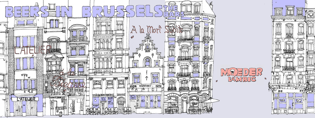 Beers in Brussels, Belgium by Philippe Debongnie