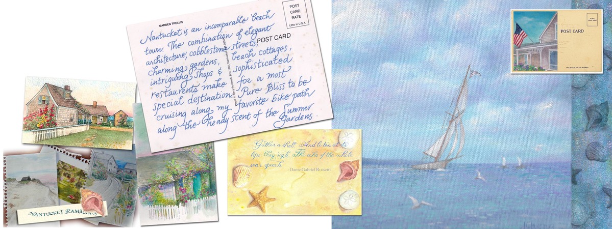 Ramblings in Nantucket, Massachusetts by Judith Cheng