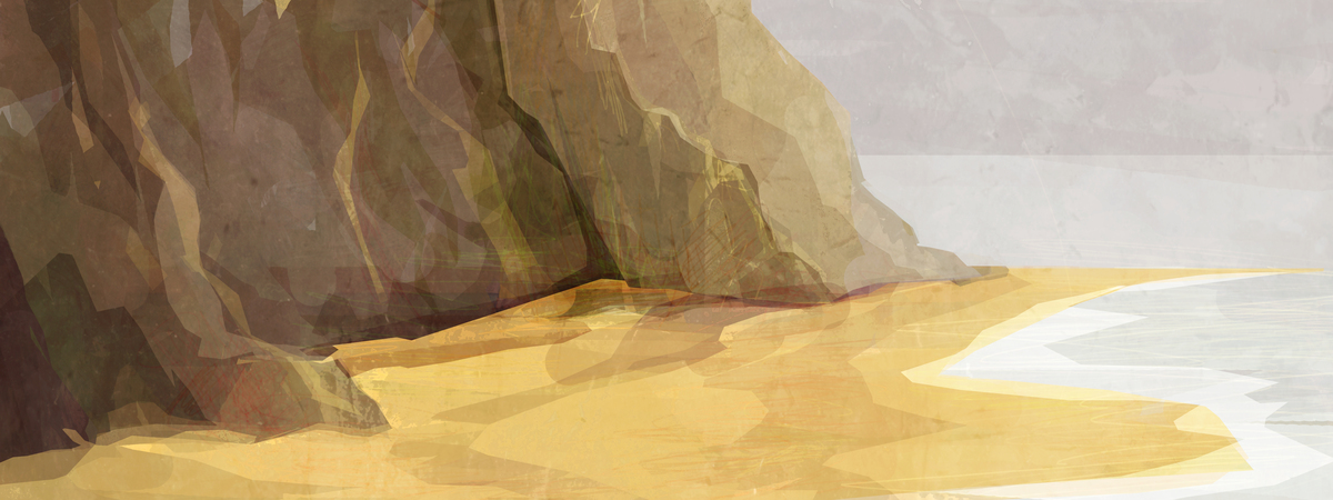 Cromer Beach II, UK by CarlyDraws