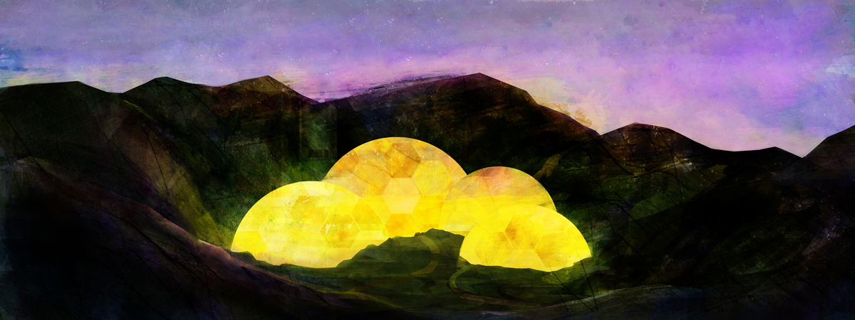 The Eden Project in Cornwall, UK by CarlyDraws 7edenproject carlydraws tdat.jpg