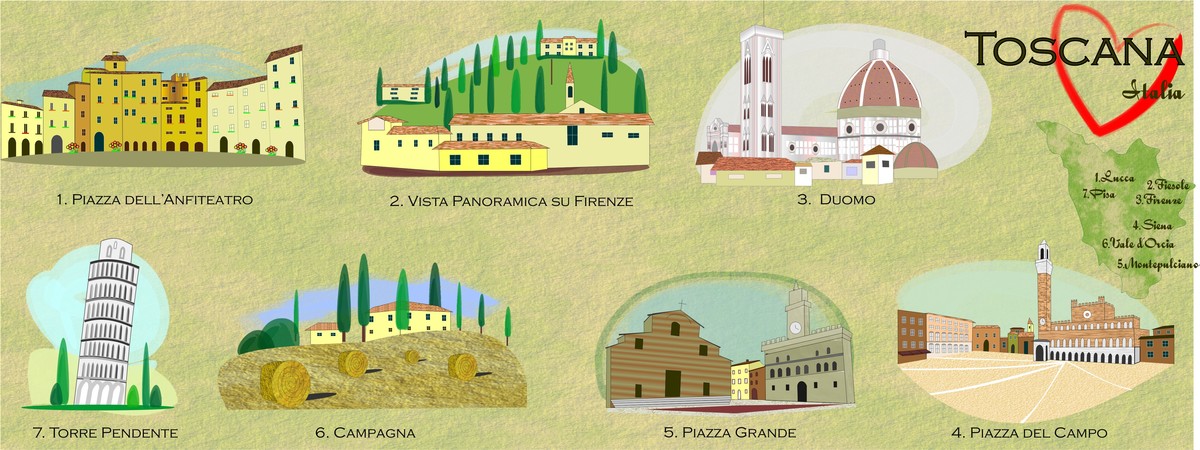 Tuscany: What to See by Karine d Andrea
