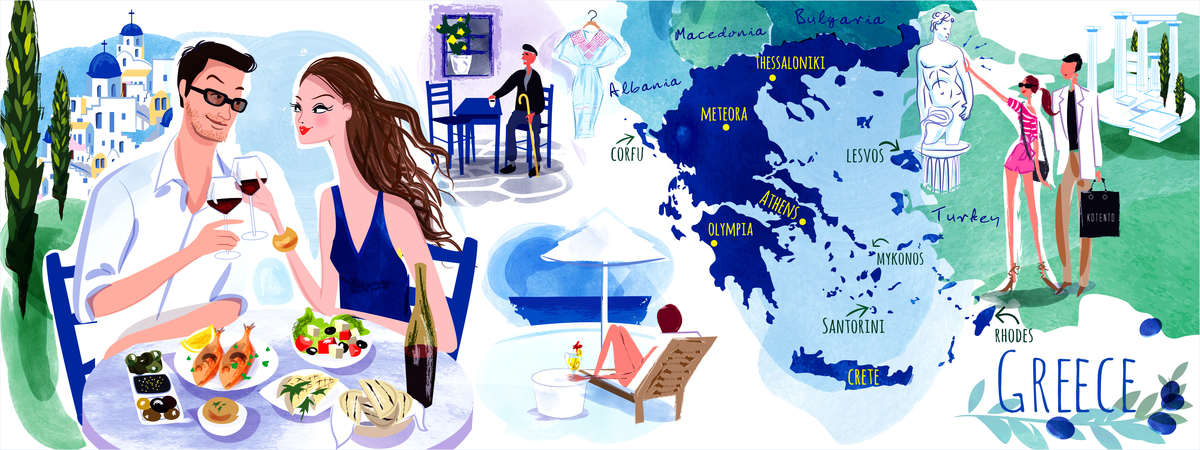 Greece by Annabelle Metayer