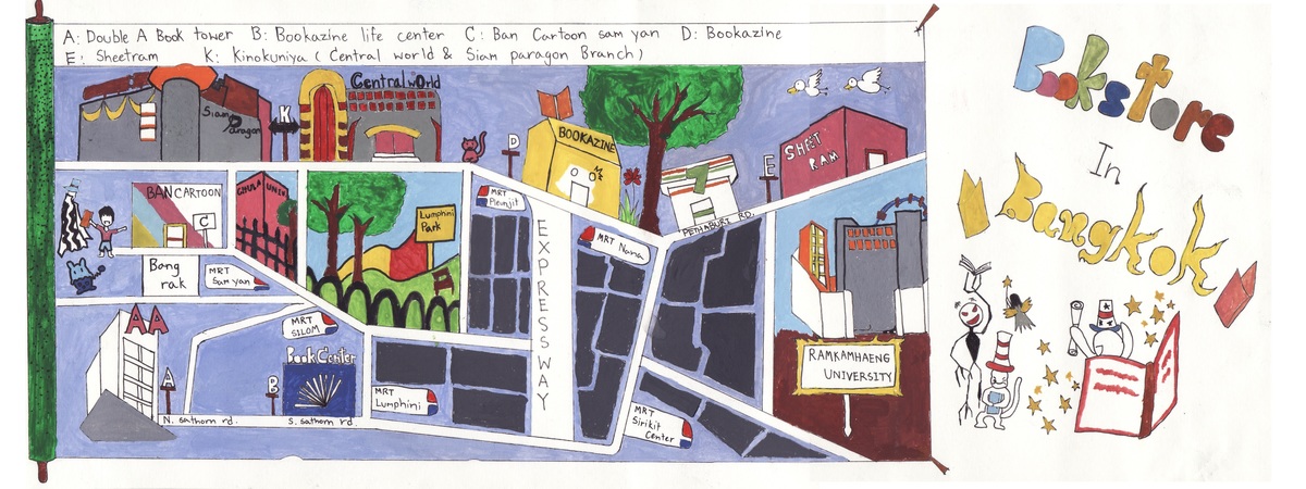 Bookstores in Bangkok, Thailand by Suttipat Chutasri