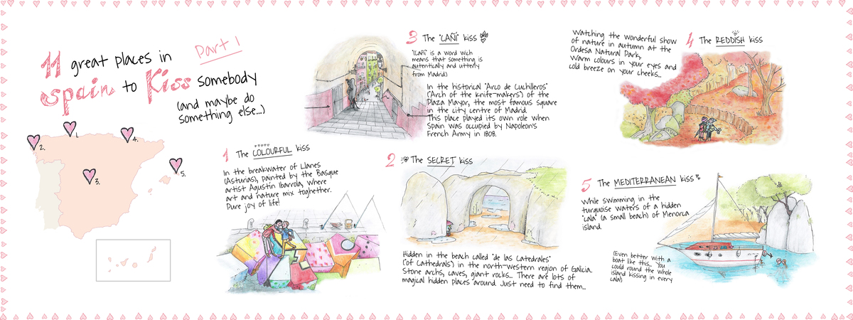 11 Great Places in Spain to Kiss Someone, part 1 by Clara GS