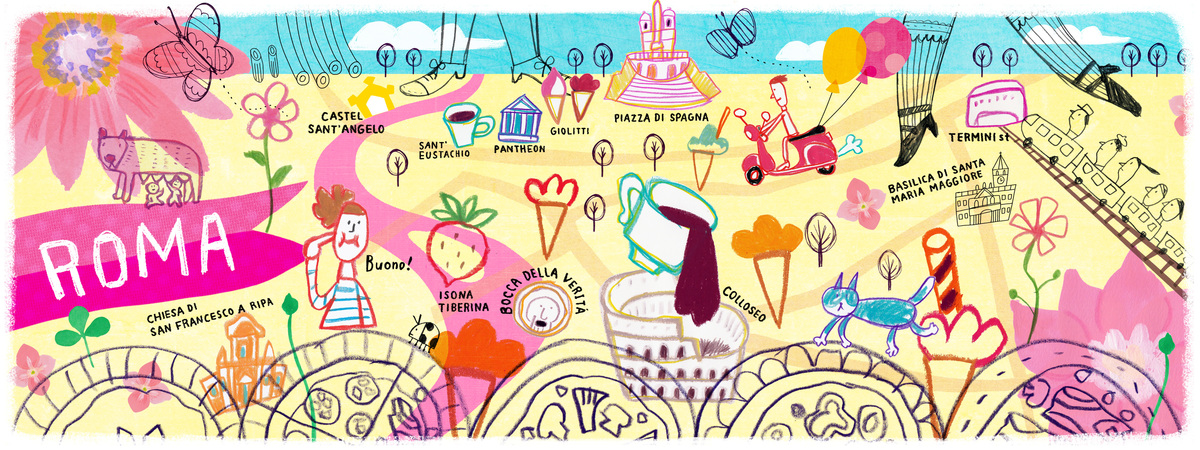 Roma, Italia by AW Illustrations Roma.jpg